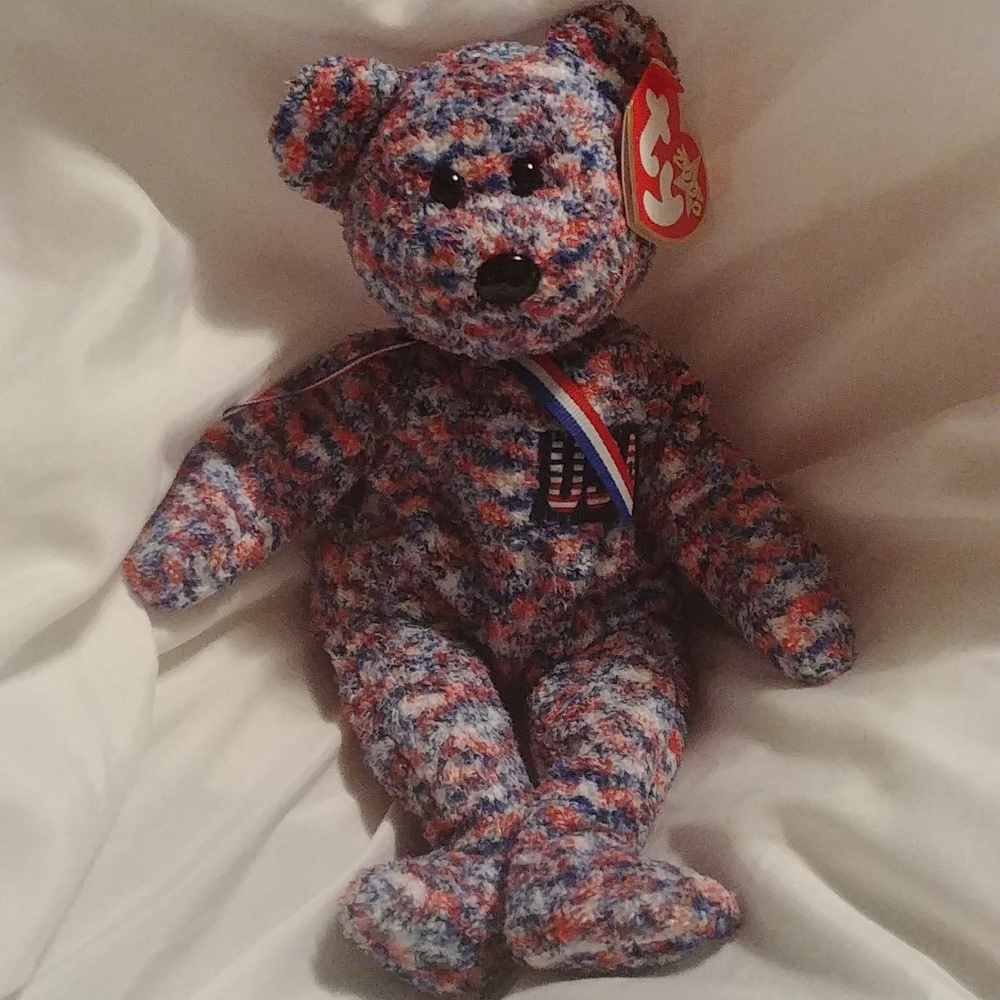 **5 for $20. USA Ty Beanie Baby